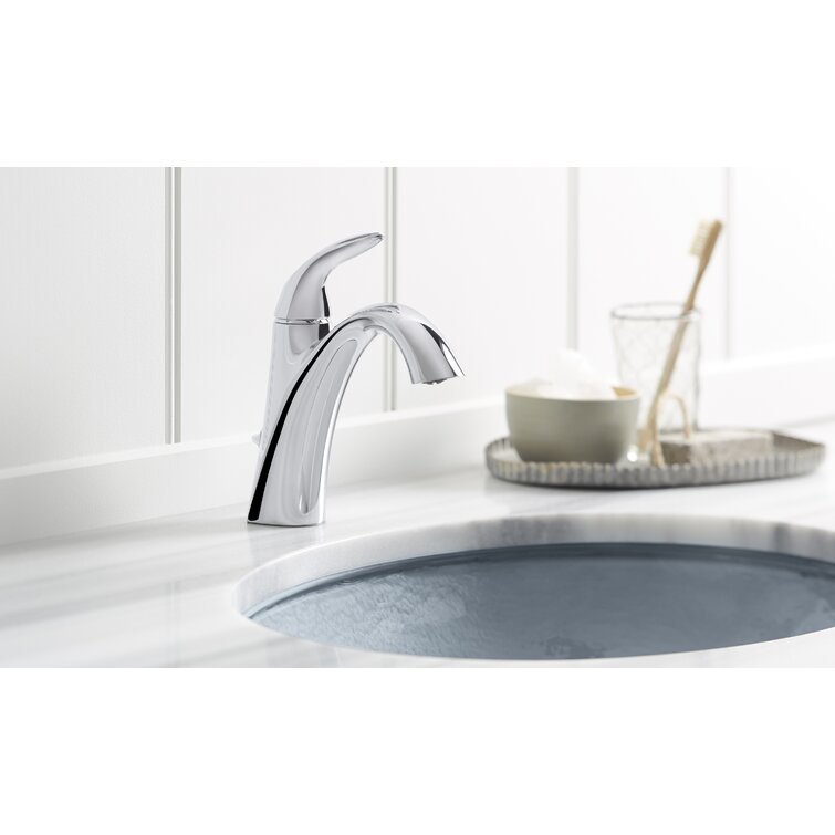 Alteo Single Hole Bathroom Faucet with Drain Assembly